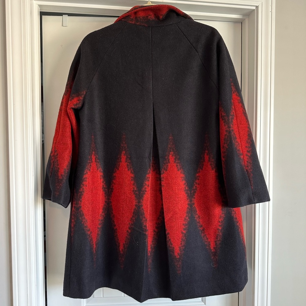 Anthropologie‎ Luii Women’s Small Black and Red Jacket - Picture 2 of 7